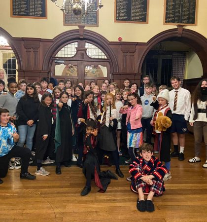 Group of Boarders as Harry Potter