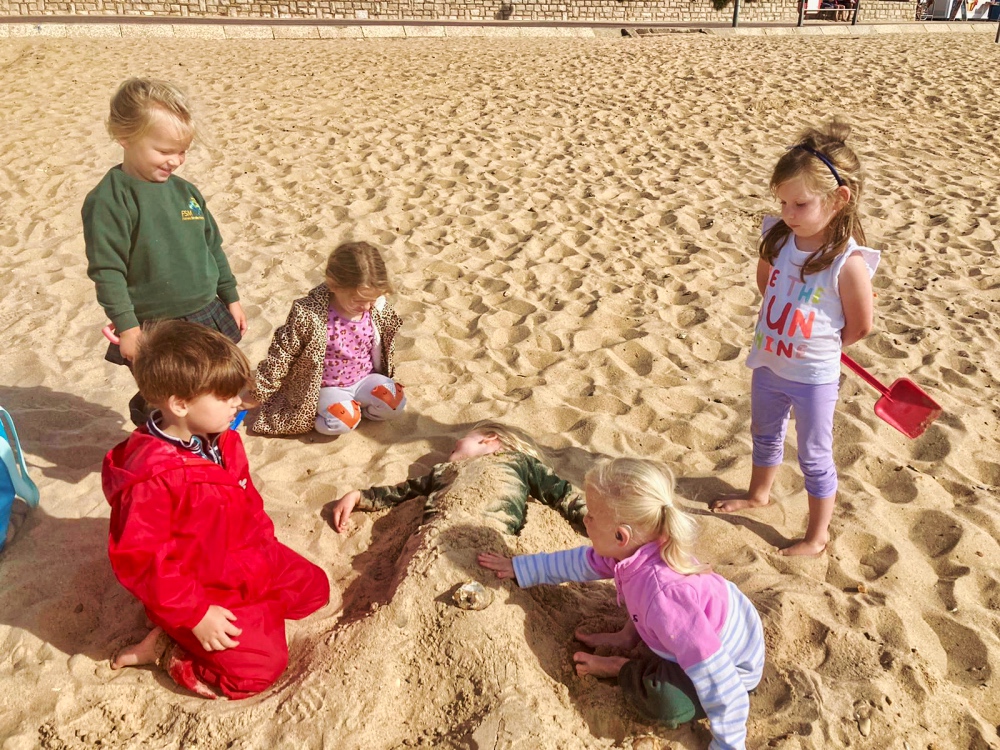 Nursery Beach School Fun