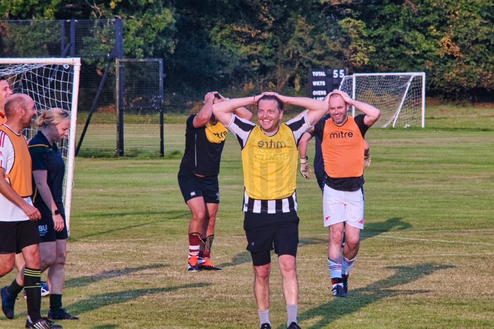 Parents vs Staff Football Final Whistle