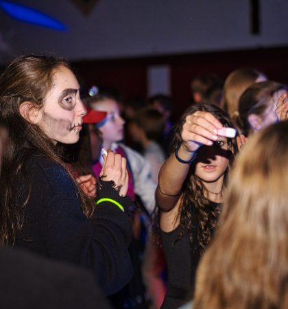 Halloween Disco Crowd