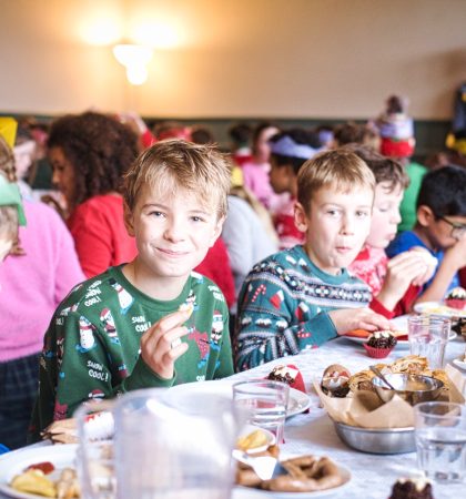 The Year 3 - 6 Christmas Lunch 2024